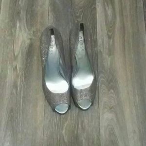 Glitter Pink Guess Heels